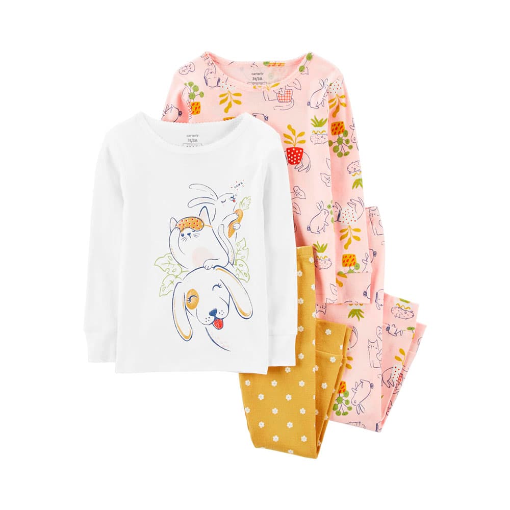 Macacão Infantil Carters 4 Peças