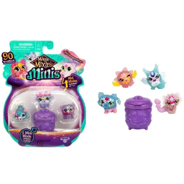 Magic Mixies Minis Caldeirão Pack 4UN