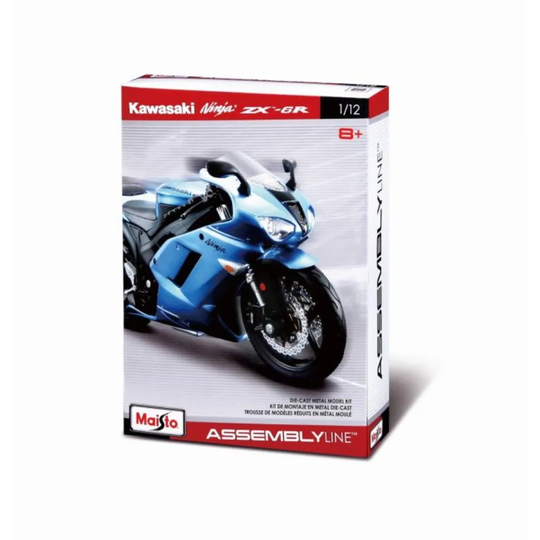 Kit para Montar Moto 1:12 Maisto Surtidos