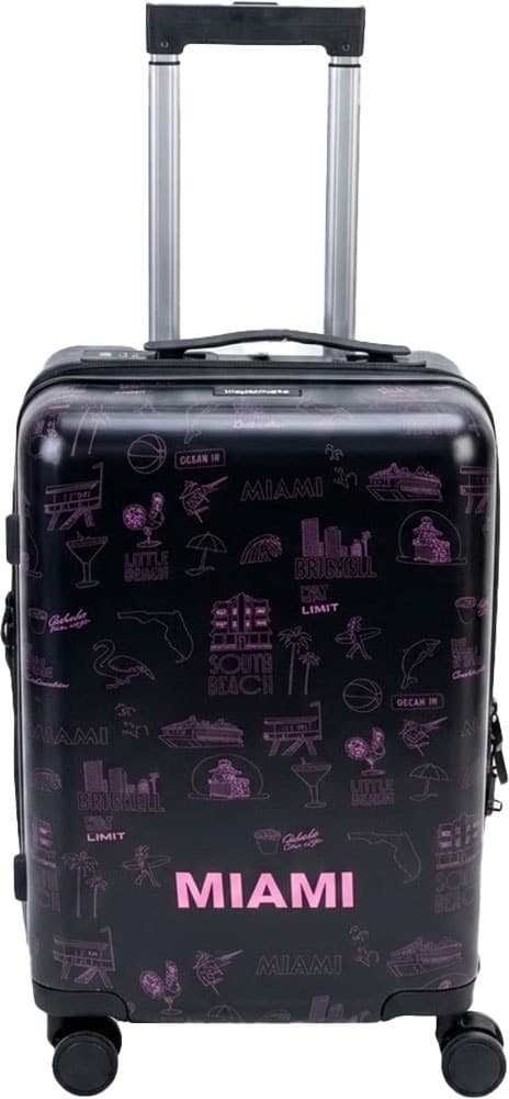 Mala de Viagem Viajante Miami1-20INCH Pequena Preta
