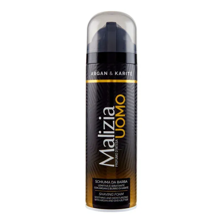 Espuma de Barbear Malizia Argan Karite 300ml