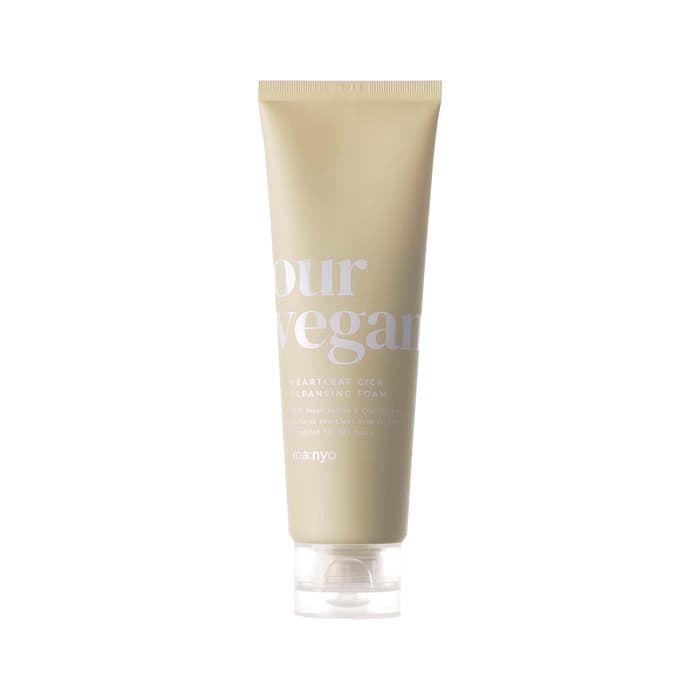 Espuma de Limpeza Vegana Manyo Heartleaf Cica 120ml