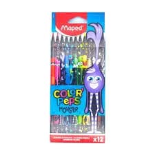 Lápis de Cor Maped Monster 12 Peças