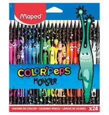 Lápis de Cor Maped Monters 24 Peças