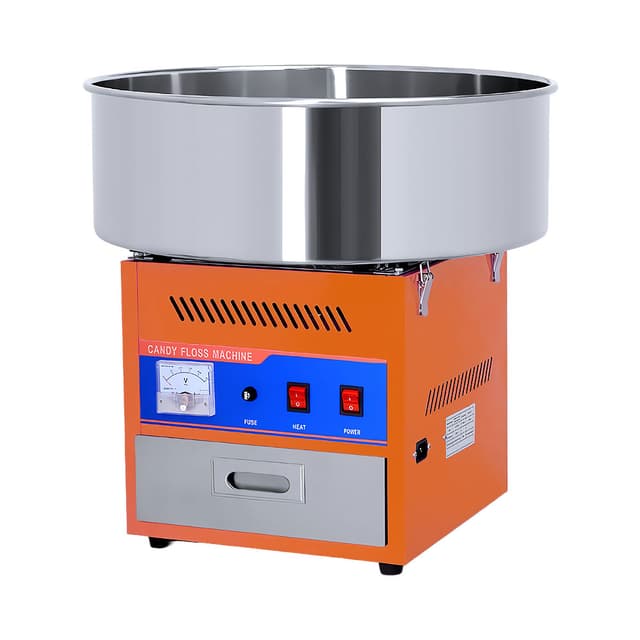 Máquina de Algodão Doce Consumer Cmr-Alg 220V Laranja