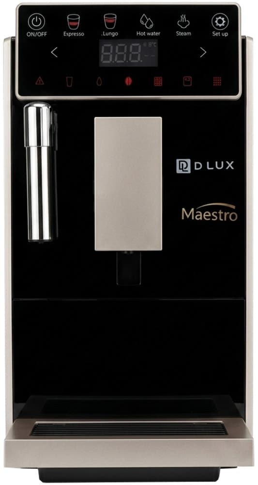 Máquina de Café Espresso Dlux Cm01-A Maestro Coffee Machine 1400W 110V/60Hz
