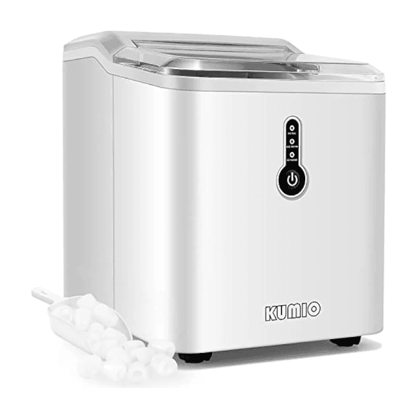 Máquina de Gelo Kumio Icm1232 1.5 Litros 120W 110-120V ~ 60Hz Branco