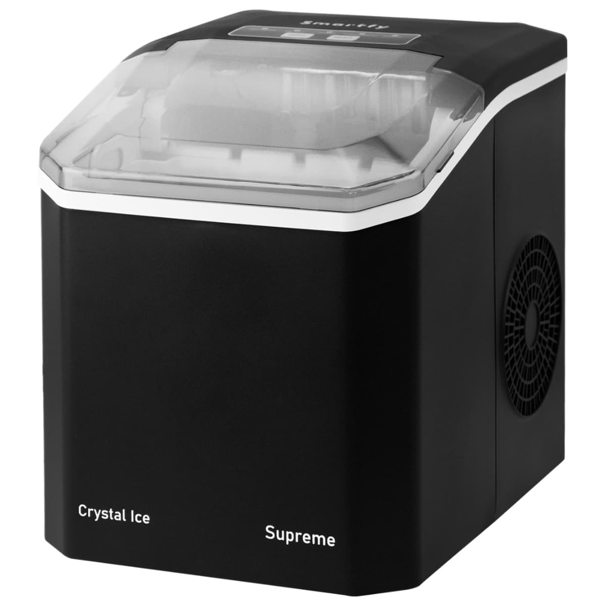 Máquina de Gelo Smartfy Crystal Ice Supreme MG01B 12KG 85W 110V Preto