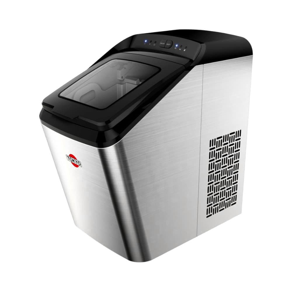 Máquina de Gelo Tokyo Tok-Im Carga Manual 15KG 220V Prata - Preto