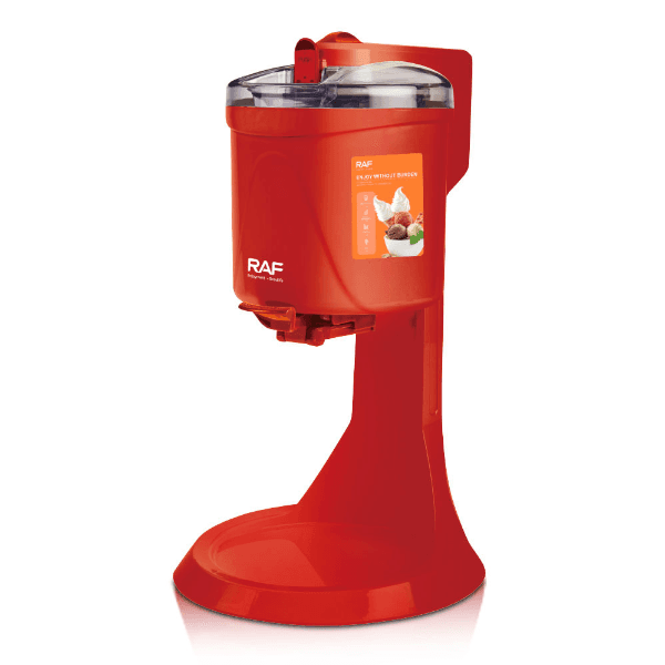 Máquina de Sorvete Raf R.0901R 15W 1 Litro 220V Vermelho