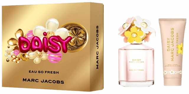 Kit Marc Jacobs Daisy Eau So Fresh Eau de Toilette 125ml + Body Lotion 75ml + Mini Perfume 10ml