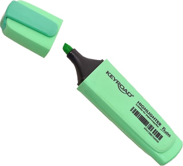 Marcador de Texto Keyroad Kr990119 Verde Pastel