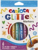 Anúncio: Marcador Carioca Glitter Markers - 42190 (6 cores)