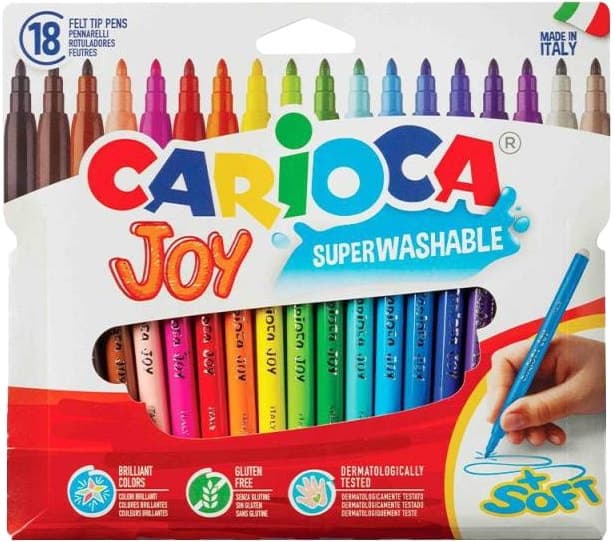 Marcador Carioca Joy Superwashable - 40555 (18 Cores)