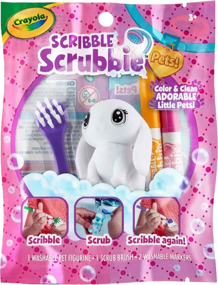 Marcador Crayola Scribble Scrubbie Pets