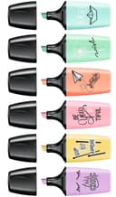 Anúncio: Marcador Stabilo Boss Mini Pastel Love 07/06-27 (6 cores)