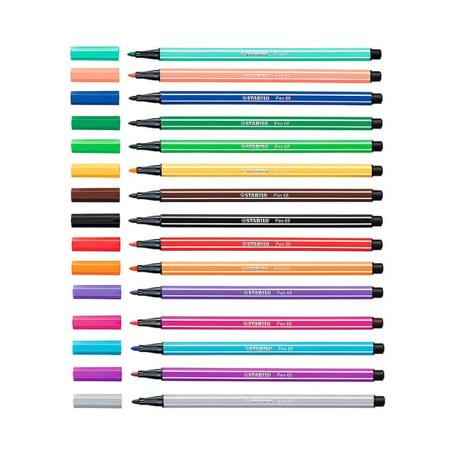 Marcador Stabilo Pen 98 Sortido 1 Peça