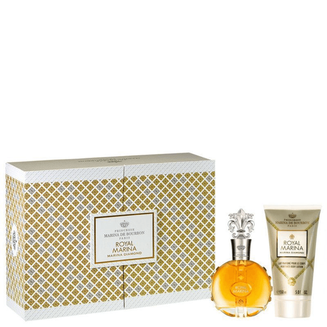 Kit Marina De Bourbon Royal Marina Diamond Eau de Parfum 100ml + Lotion