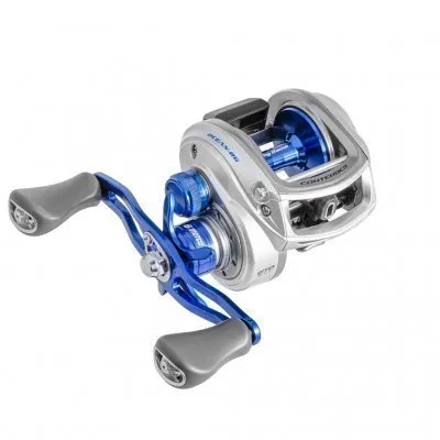 Carretilha de Pesca Marine Contender Gto Ocean Bg Shi 6Rol 7.1:1 Der Aluminio Rol6 7.1:1 Der Plateado