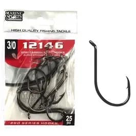 Anzol Marine 12146 Blacknickel Ct 3/0 C/25