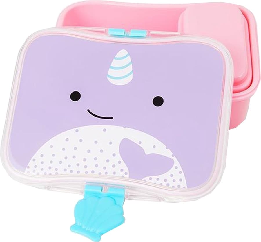 Kit Marmita Infantil Skip Hop Narval (4 Peças)