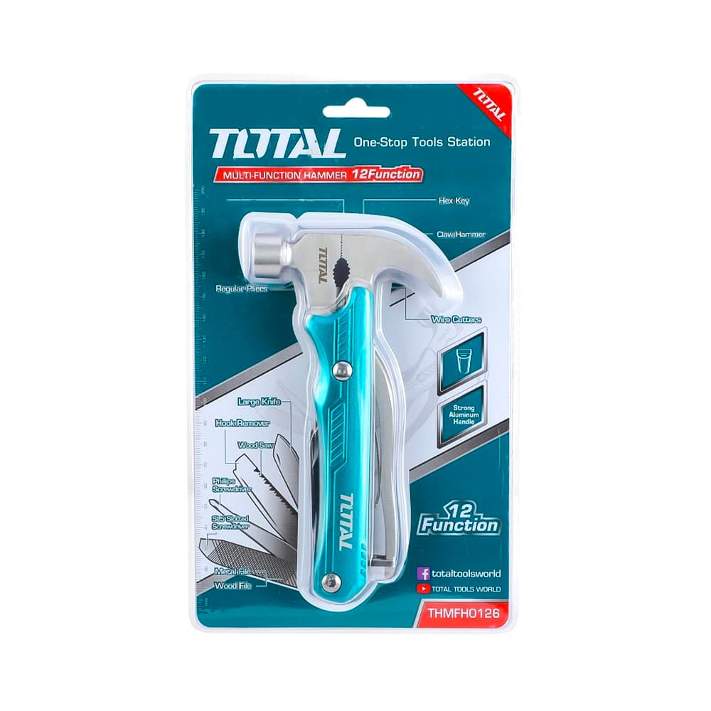 Martelo Multifunção Total 12 Funções