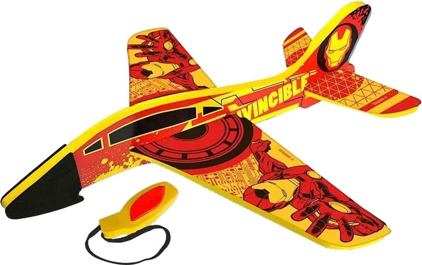 Brinquedo de Planador de Ferro Homem Vingadores Marvel - Ja-Ru