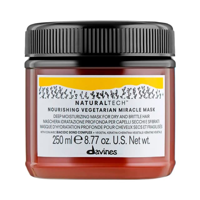 Máscara Capilar Davines Naturaltech Nourishing Vegetarian Miracle Mask 250ml