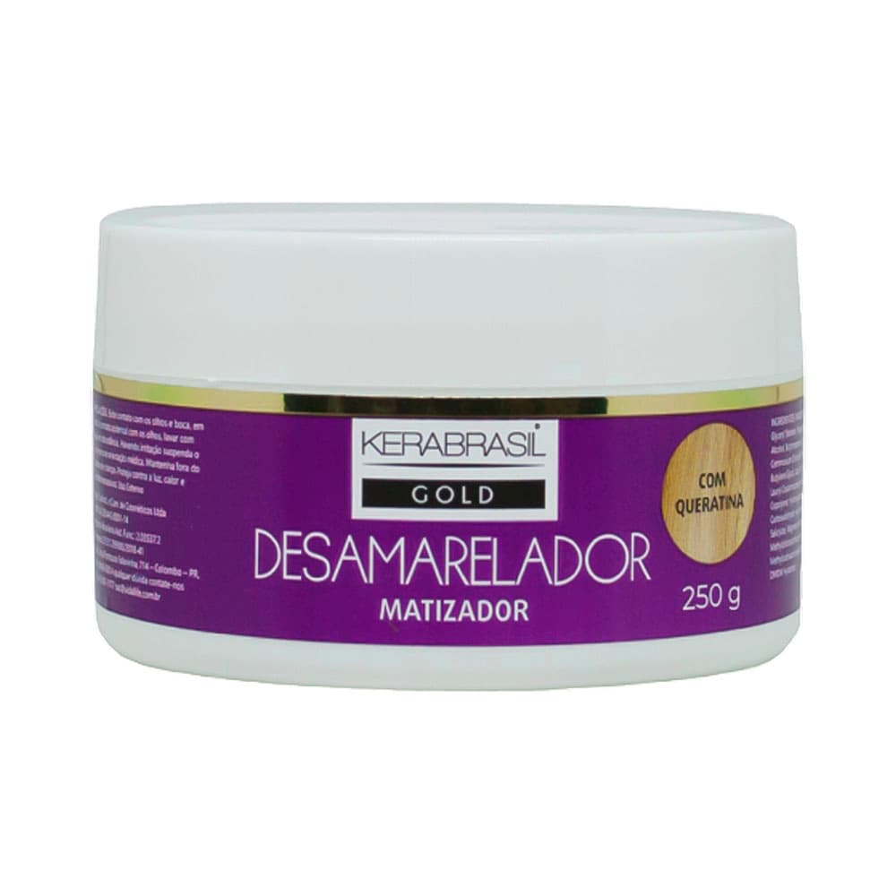 Máscara Capilar Kerabrasil Desamareladora 250ml