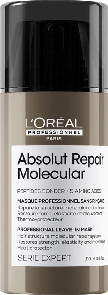 Máscara Capilar L'Oréal Absolut Repair Molecular - 100mL