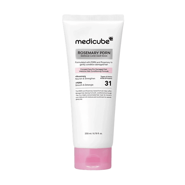 Máscara Medicube Rosemary Pdrn Deep Damage Care Hair 200ml
