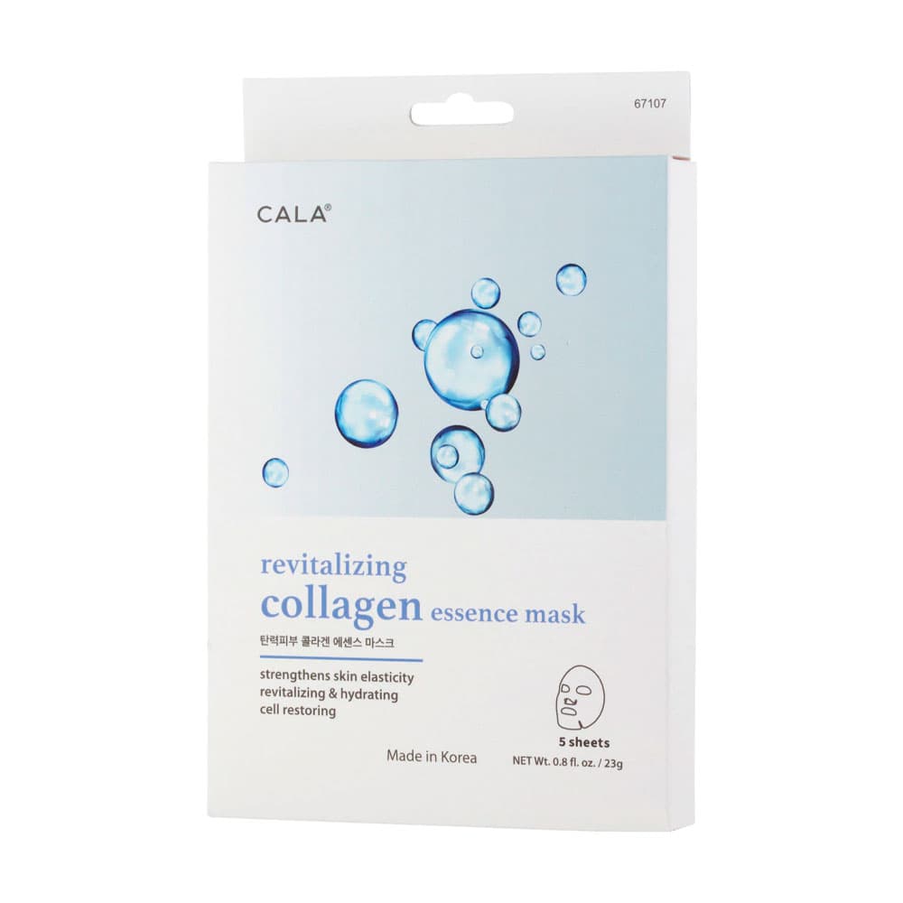 Máscara Facial Revitalizing Collagen Cala 5 Folhas