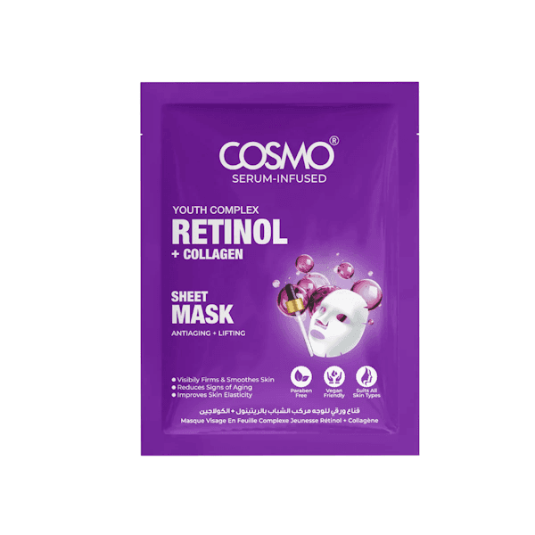 Máscara Facial Cosmo Youth Complex Retinol + Collagen