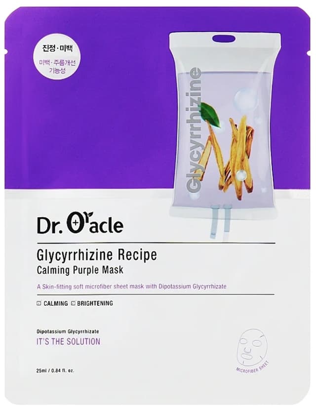 Máscara Facial Dr. Oracle Glycyrrhizin Recipe 22mL