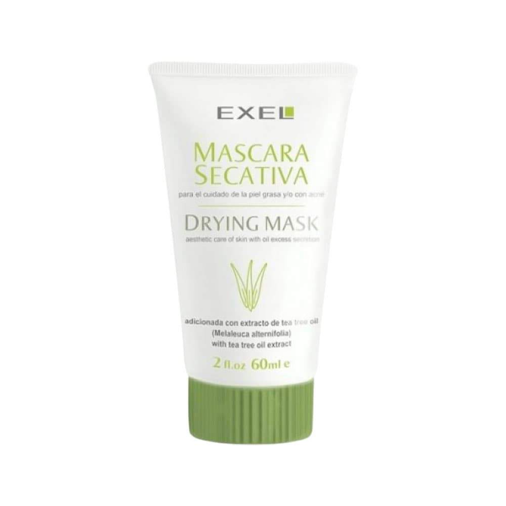 Máscara Facial Exel Drying para Pele Oleosa e/ou com Acne 60ml
