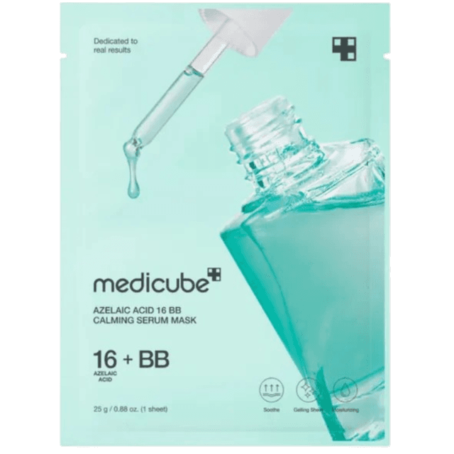 Máscara Facial Medicube Azelaic Acid 16BB Calming Mask 25G