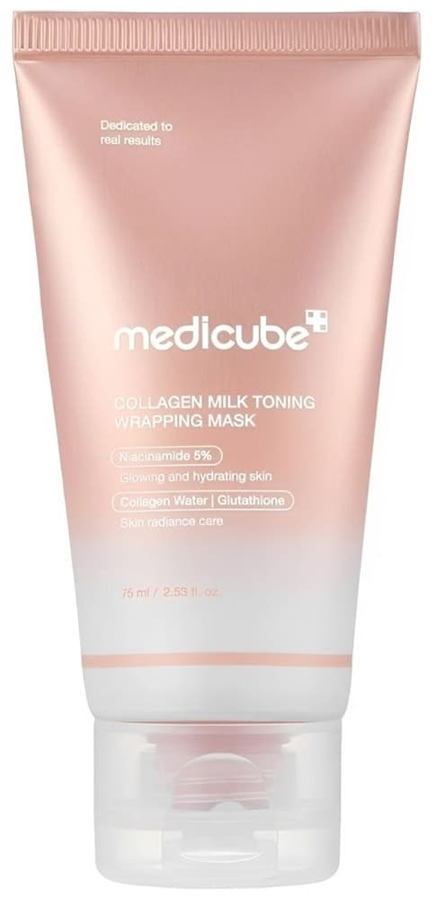 Máscara Facial Medicube Collagen Milk Toning Wrapping - 75mL