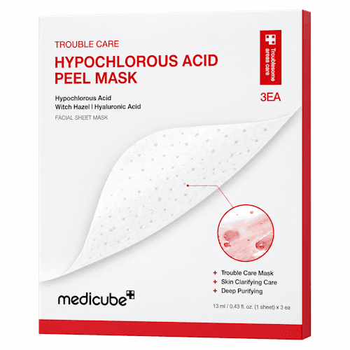 Máscara Facial Medicube Hypochlorous Acid Peel 13ml 3 Unidades
