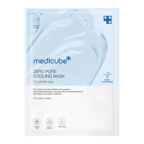 Máscara Facial Medicube Zero Pore Cooling Mask (1 Unidade) 27G