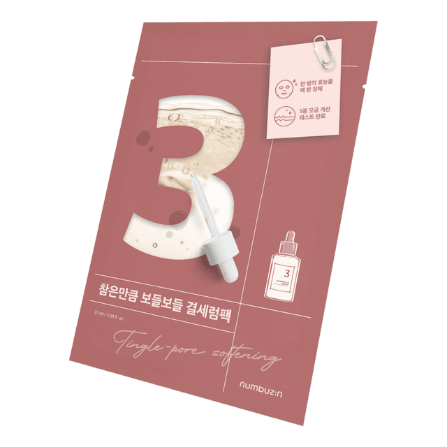 Máscara Facial Numbuzin Nø3 Tingle-Pore Softening 1UN 27ml