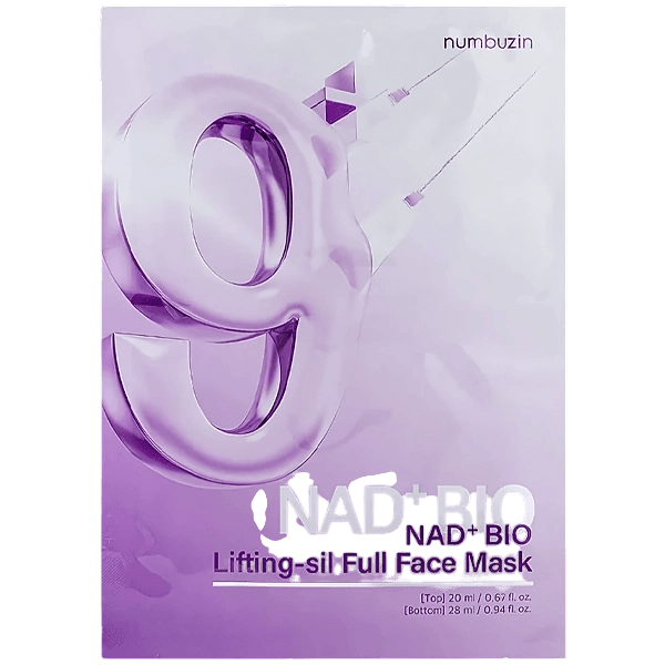 Máscara Facial Numbuzin Nø9 Nad+ Bio Lifti-Sil Ful Face 48ml