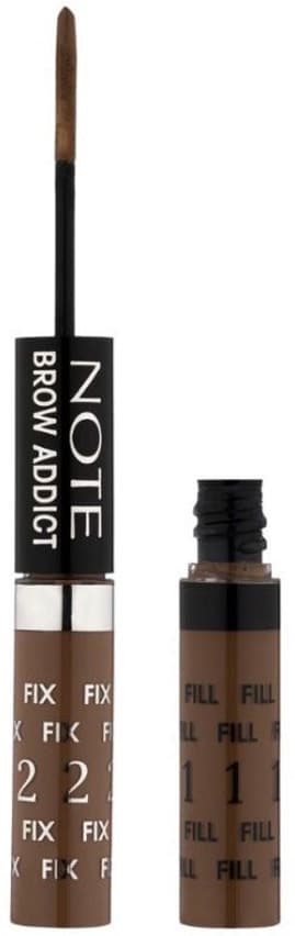 Máscara para Cílios Note Brow Addict 2In1 01 Dark Blonde