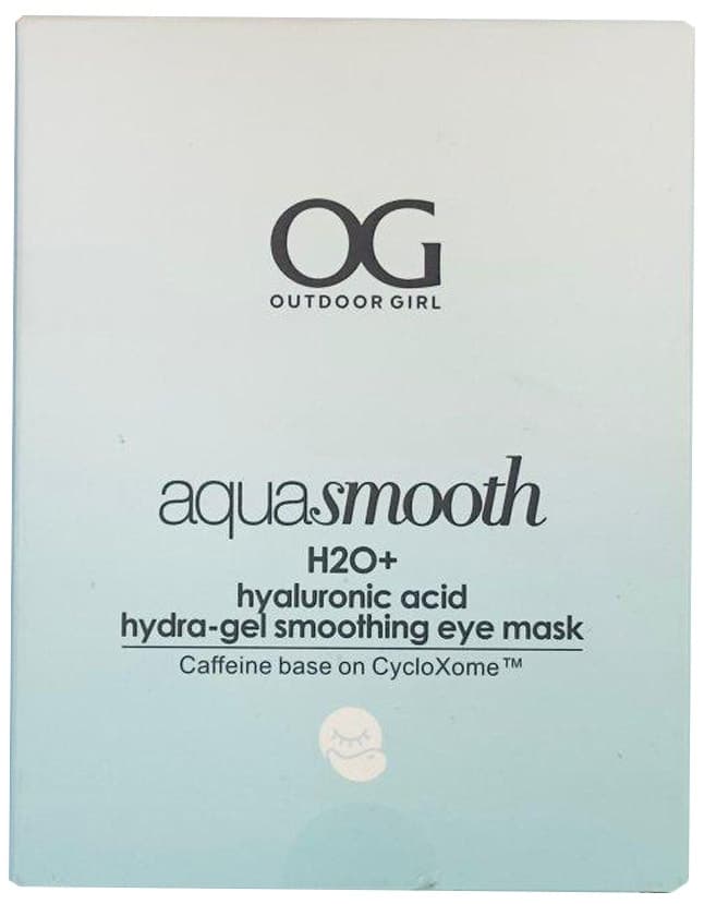 Máscara para Olhos Outdoor Girl Aqua Smooth H20+ (6 Unidades)