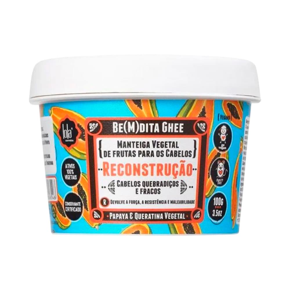 Máscara Lola Papaya & Queratina Reconstrução 100G