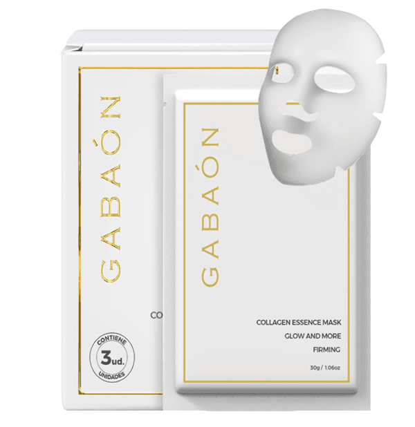 Máscara Facial Gabaon Collagen Essence 3 Unidades