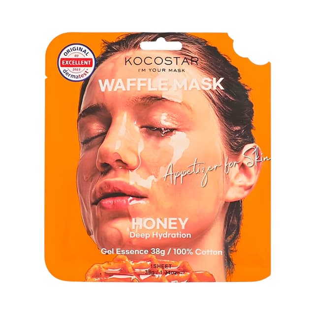 Máscara Facial Kocostar Waffle Honey 38GR