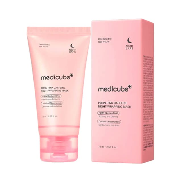 Máscara Facial Medicube Pdrn Pink Caffeine - 75ml