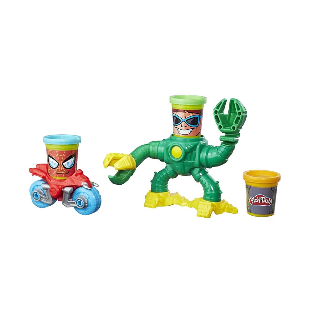 Massa de Modelar Hasbro Play-Doh Spider-Man Vs Doc Ock