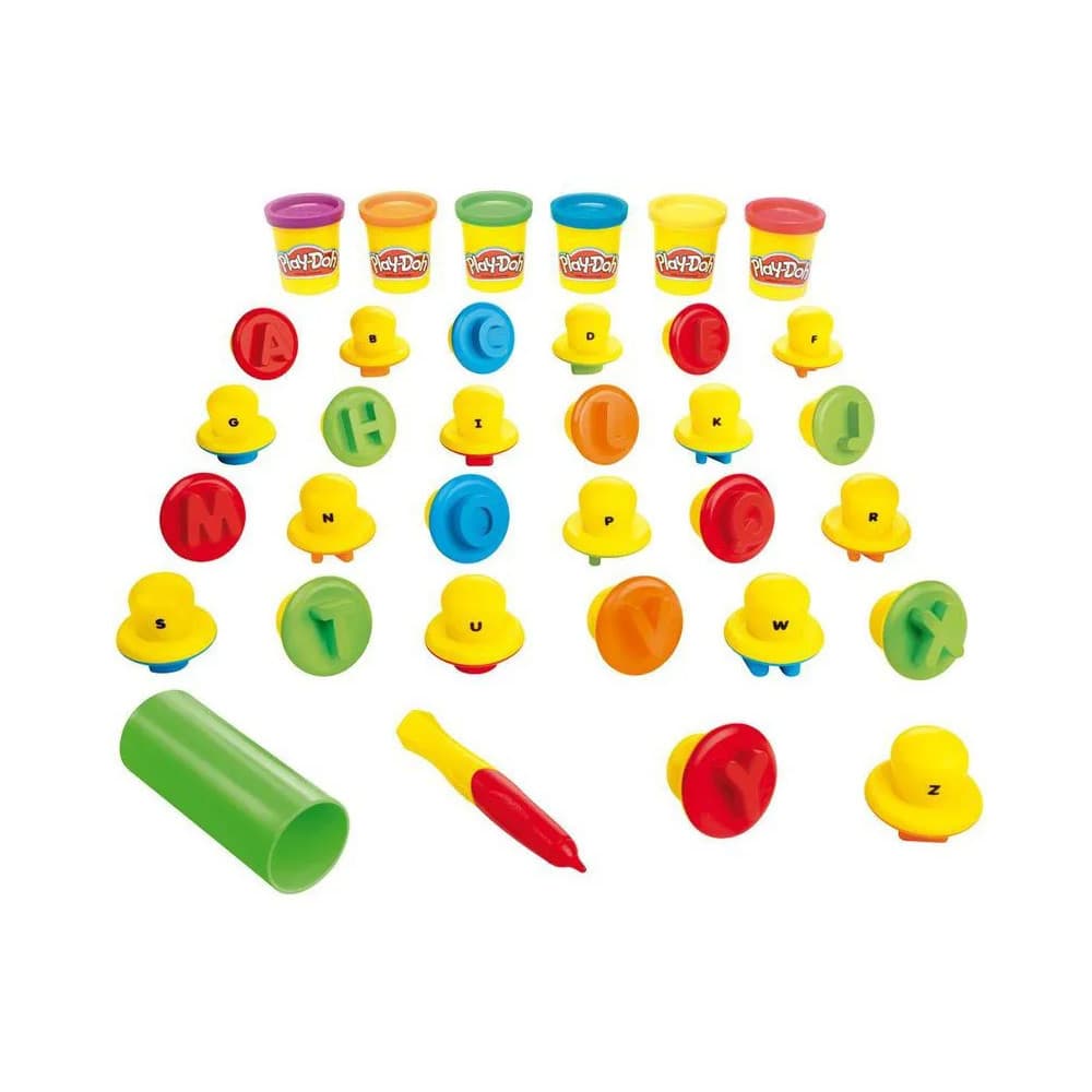 Brinquedo de Massinha Hasbro Play-Doh Letras e Linguagem