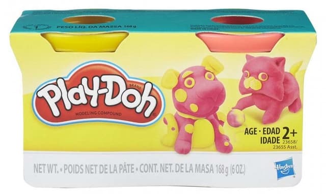 Massa de Modelar Hasbro Rosa/Amarelo
